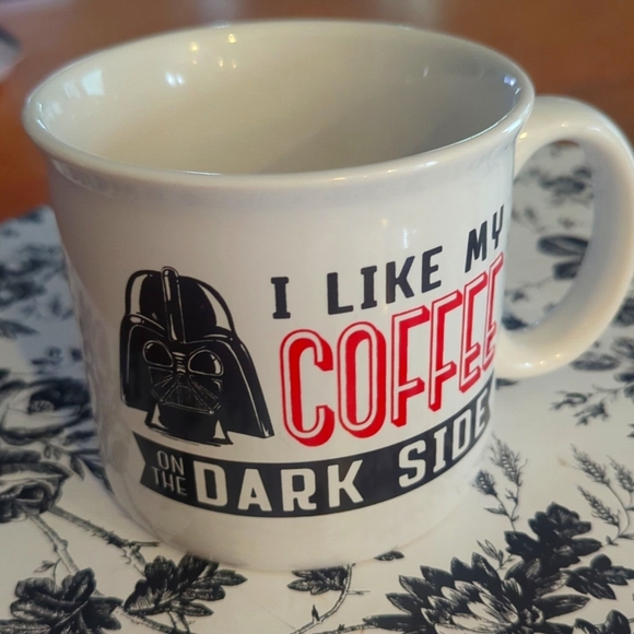 Star Wars I like My Coffee on the Dark Side 18 oz ceramic coffee mug - Picture 4 of 4